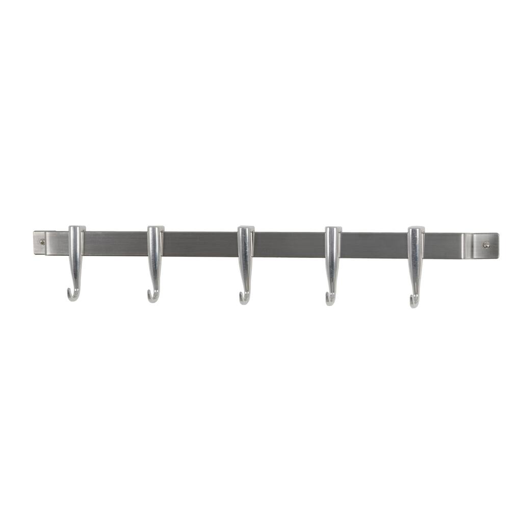 Concept Housewares Stainless Steel Utensil Wall Rack Medium