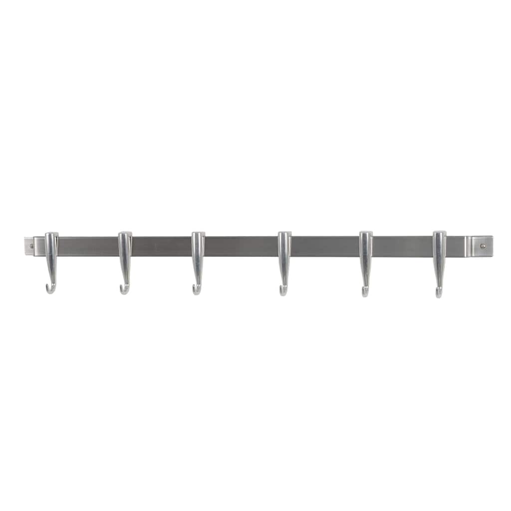 Concept Housewares Stainless Steel Wall Rack Large