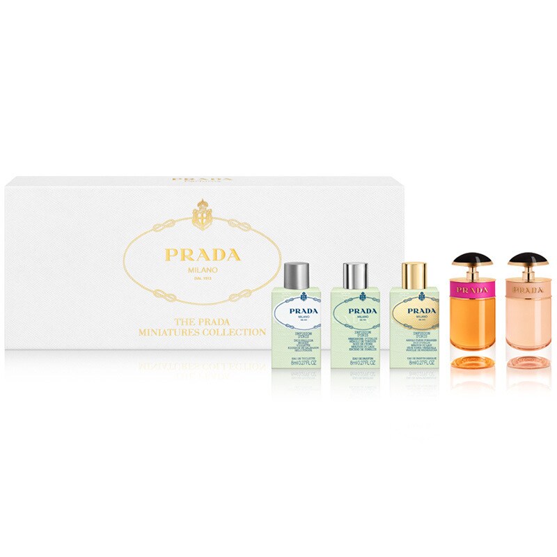 prada miniature perfume set