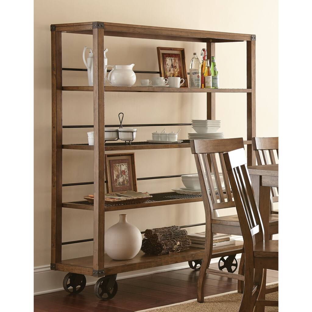 Greyson Living Helena Curio with Casters