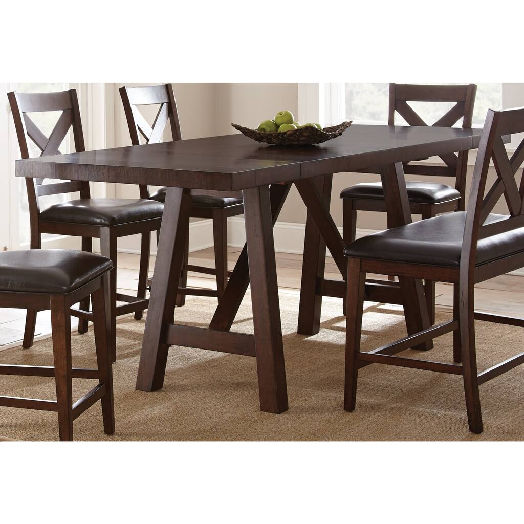 Greyson Living Chester 96-Inch Counter Height Dining Table - Espresso