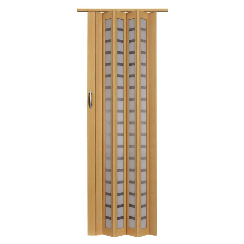 Homestyle Metro Beech Squares PVC 36-inch Folding Door