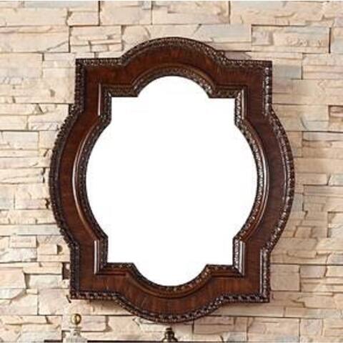 James Martin Vanities Castilian 35" Mirror, Aged Cognac