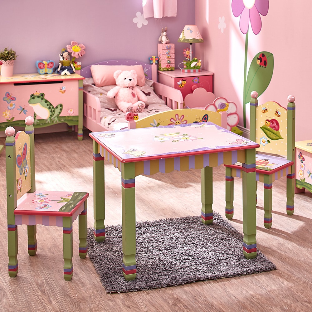 Fantasy Fields Toy Furniture Magic Garden Table Set Of 2 Chairs On Sale Overstock