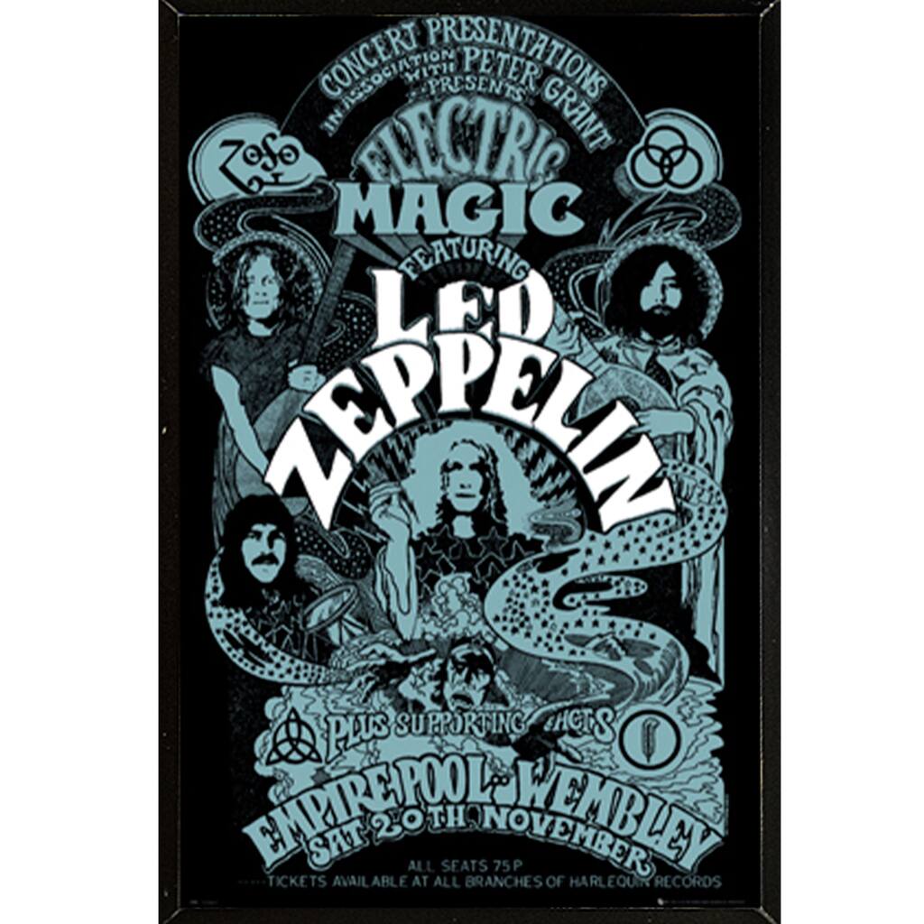 Led Zeppelin - Wembley Wall Plaque (24 x 36)