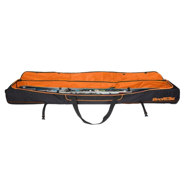 Sportube Orange/ Black Ski Shield Double Ski Bag