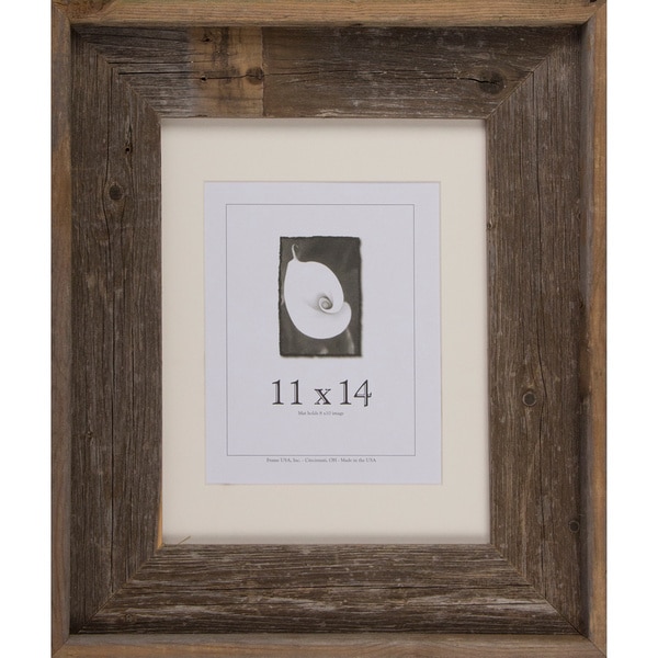 Barnwood Signature Series Picture Frame (11 x 14) - On Sale - Overstock