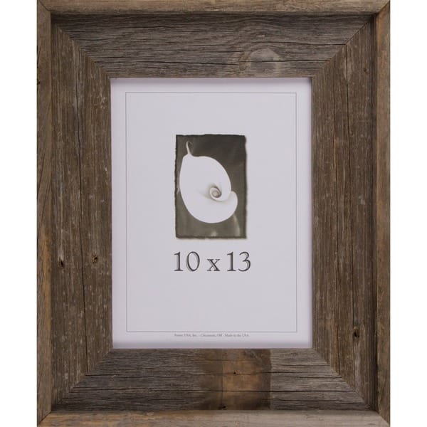 12x12 Rustic Reclaimed Barn Wood Signature Wall Frame - Rustic Decor