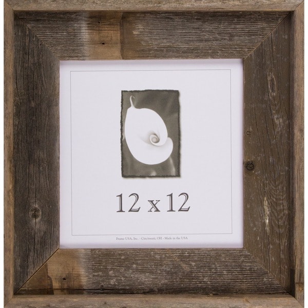 Shop Barnwood Signature Series Picture Frame (12 x 12) Free Shipping