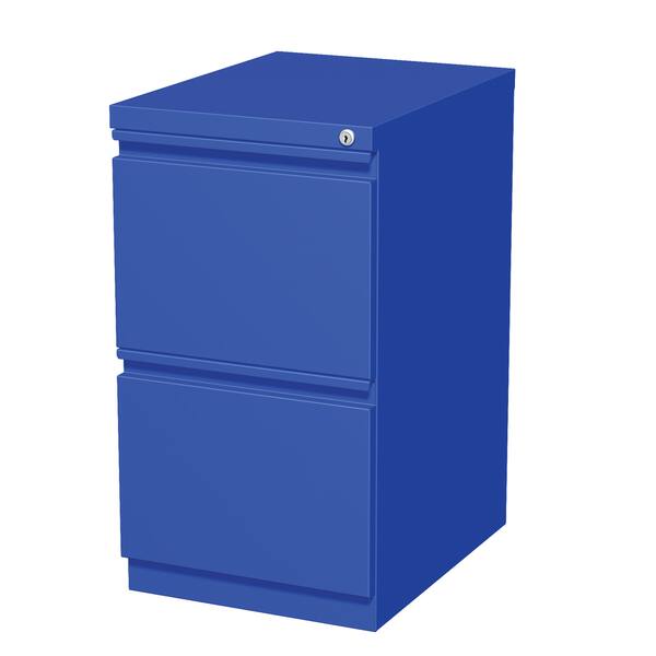 Shop Hirsh 20 D Commercial Mobile Pedestal 2 Drawer File Cabinet