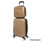 World Traveler Diamond 2-Piece Carry-on Spinner Luggage Set - Thumbnail 6
