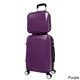 World Traveler Diamond 2-Piece Carry-on Spinner Luggage Set - Thumbnail 4