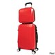World Traveler Diamond 2-Piece Carry-on Spinner Luggage Set - Thumbnail 1