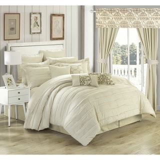 Chic Home Olivier Beige 24-piece Bed in a Bag Set