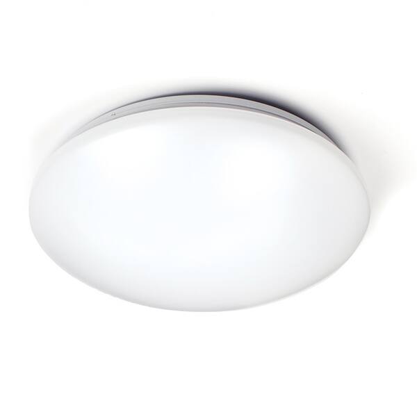 Glo 14 Inch Soft White Led Energy Star Flush Mount Overstock 10810943
