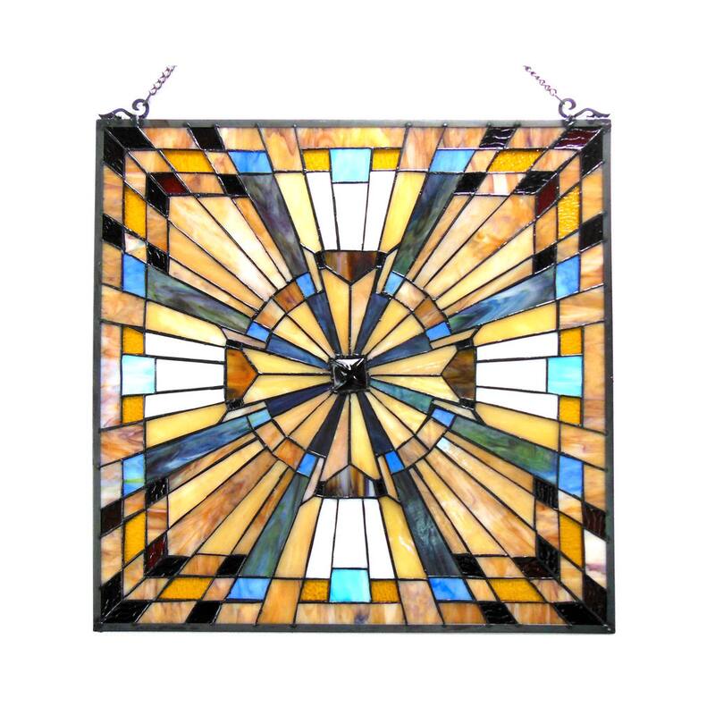 Chloe Tiffany Style Art Deco Design Window Panel/Suncatcher