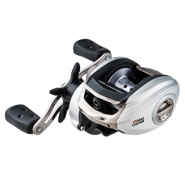 Abu Garcia Silver Max Low Profile Reel LP 6.4:1 Gear Ratio 6 Bearings 18 lb Max Drag Left Hand Boxed