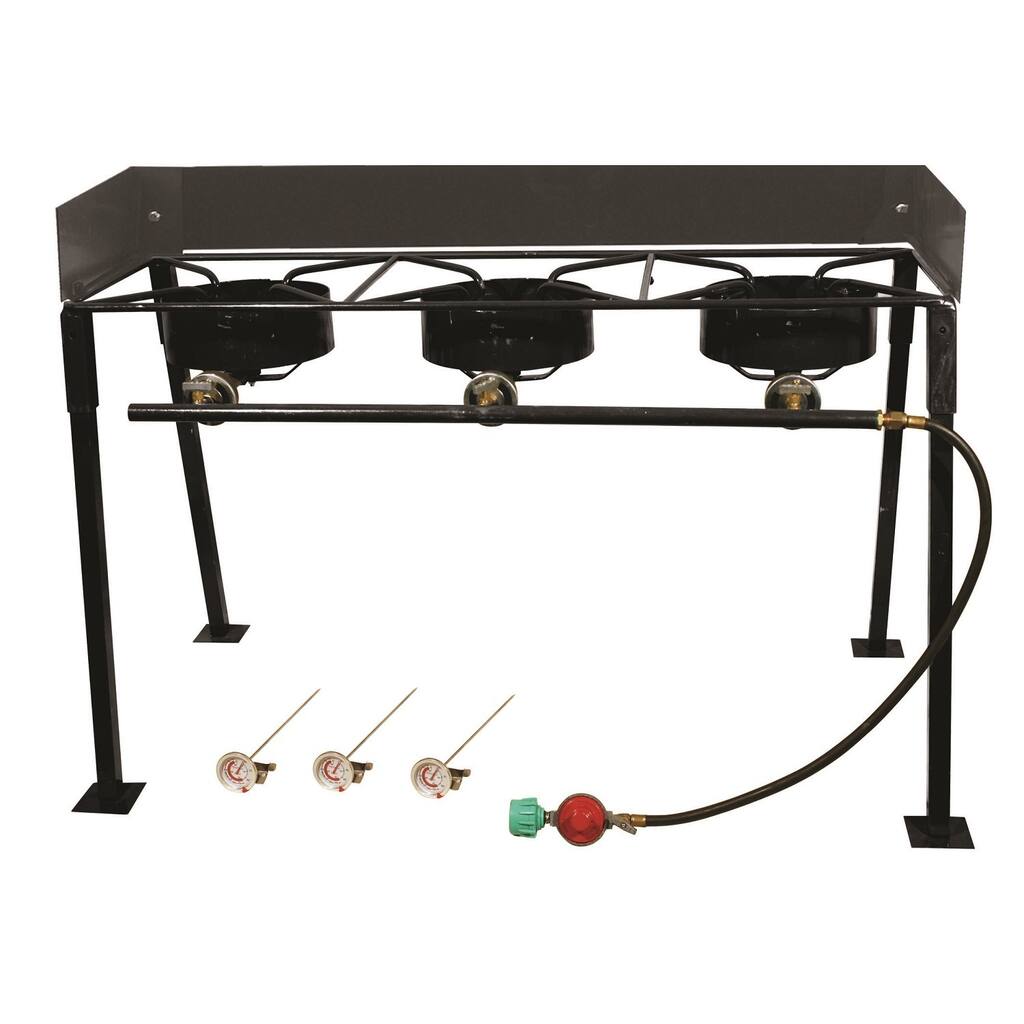 King Kooker Triple Burner Outdoor Cooker Package, 25"