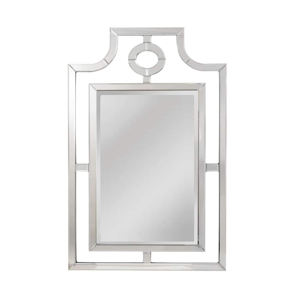 Elk Home Bosworth Clear Finish Glass 30 Inch Wide Mirror