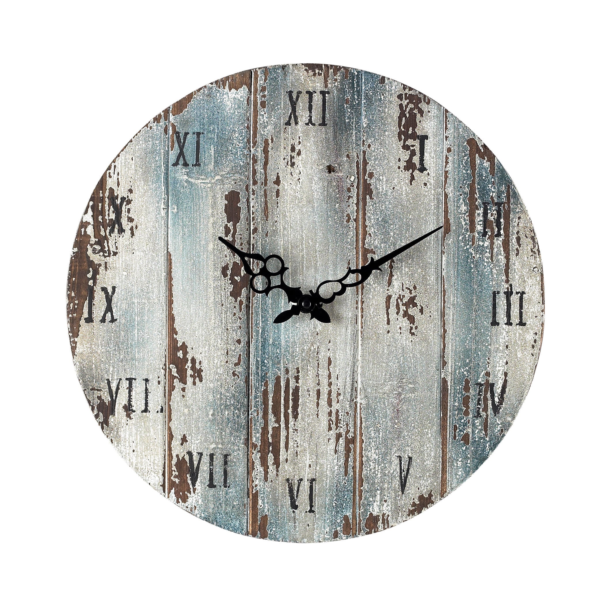 Wooden Roman Numeral Outdoor Wall Clock On Wooden Roman Numeral Outdoor Wall Clock