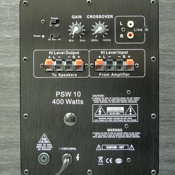 acoustic audio 10 inch subwoofer