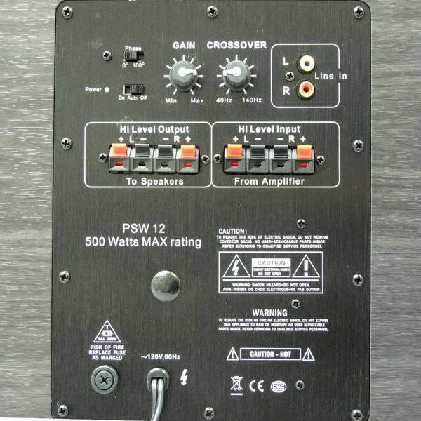 acoustic audio psw12