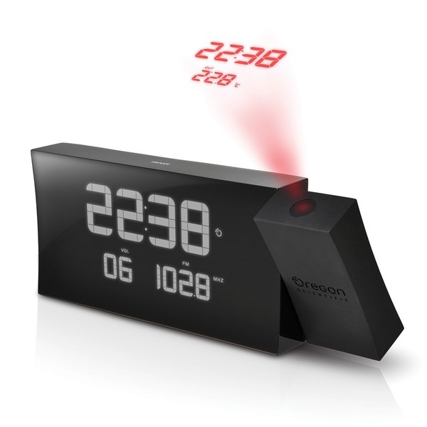 Shop Oregon Scientific PRYSMA Projection Clock with AM/FM Radio Free
