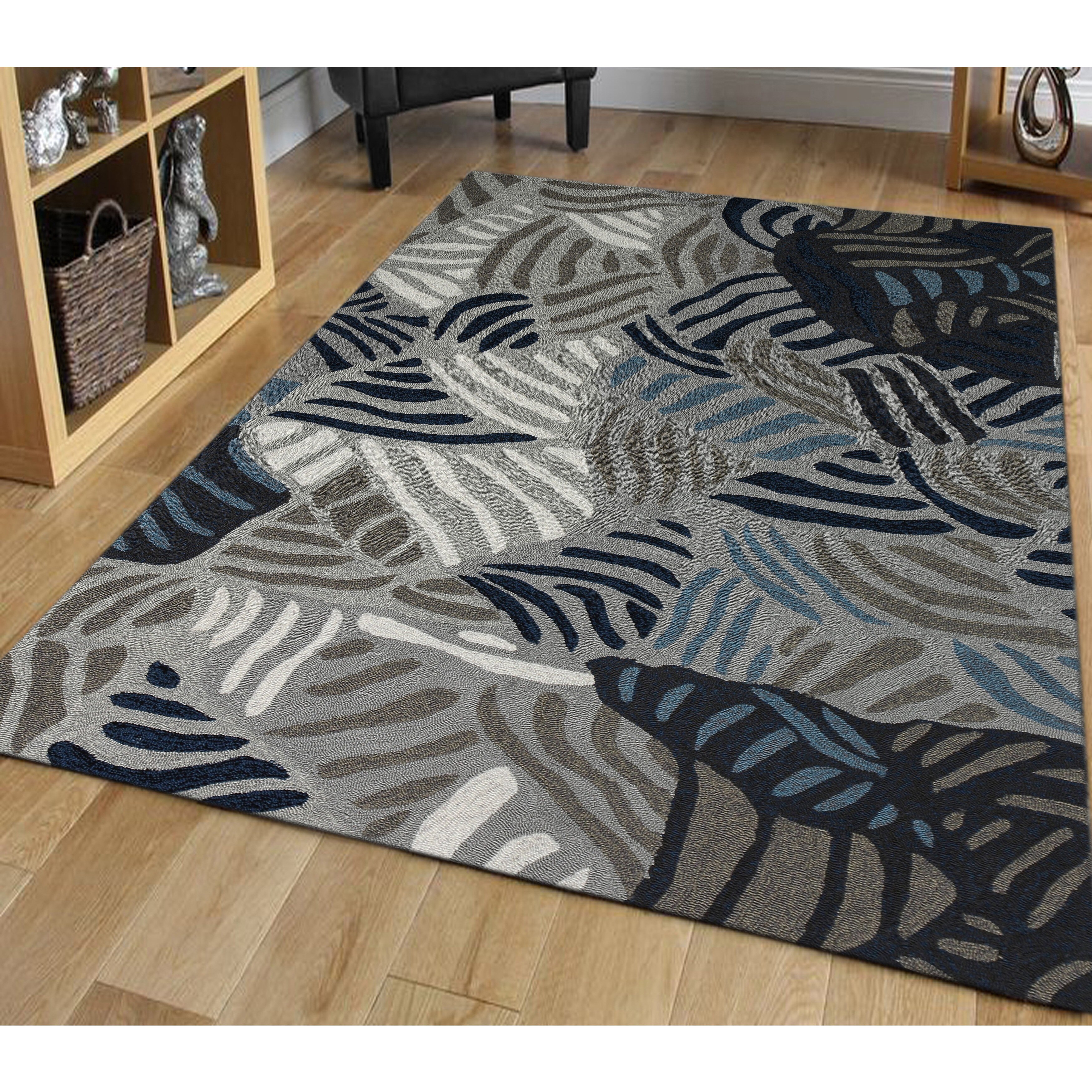 San Mateo Grey Multi Purpose Rug 4 X 6 On San Mateo Grey Multi Purpose Rug