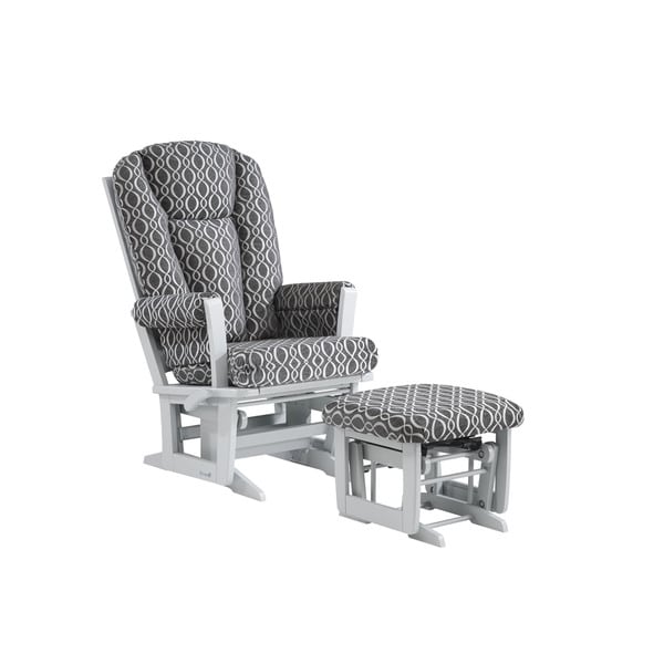 dutailier reclining glider and nursing ottoman