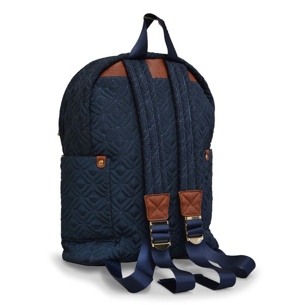 adrienne vittadini quilted backpack