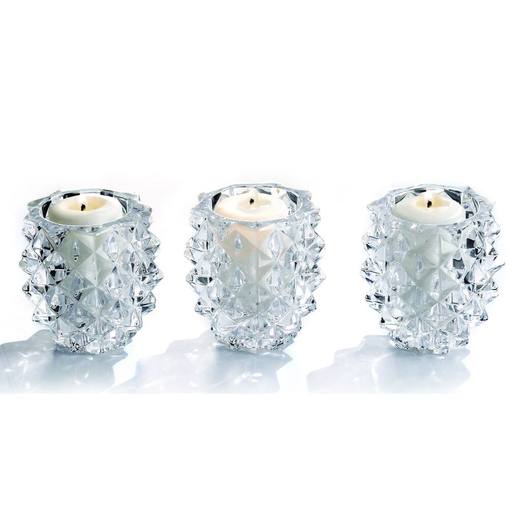 Fitz and Floy Pinecone Pillar Holders (Set of 3)