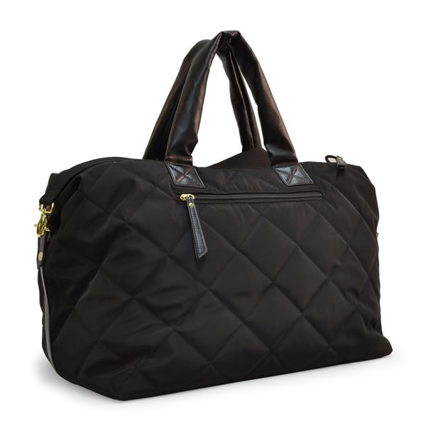 adrienne vittadini nylon duffle