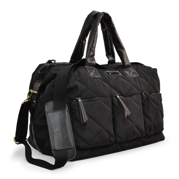 adrienne vittadini nylon duffle bag