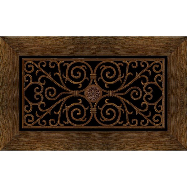 Outdoor Wrought Iron Cherry Doormat 20 X 47 Free Shipping Outdoor Wrought Iron Cherry Doormat 20 X 47