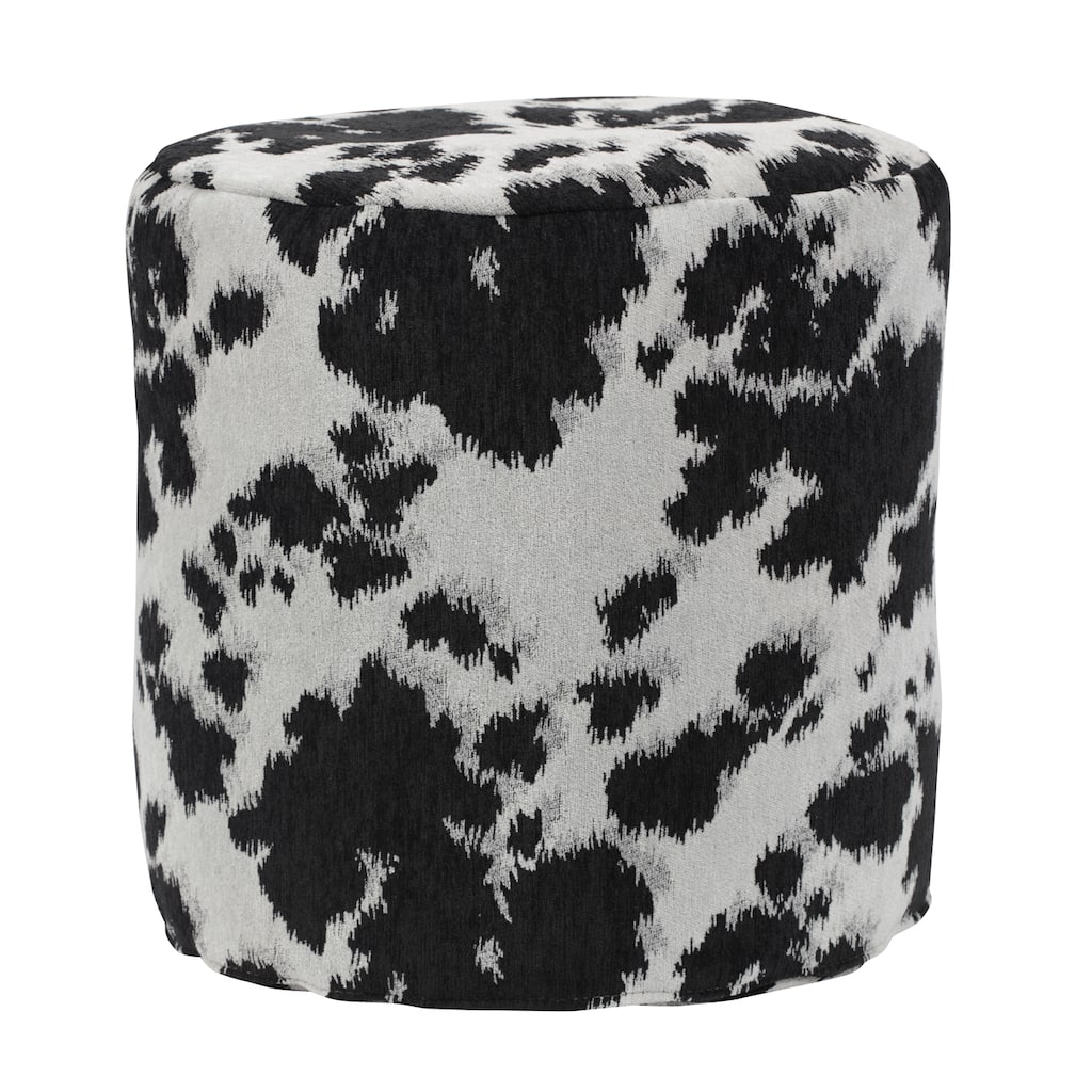 Black Cow Udder Madness Pouf Ottoman