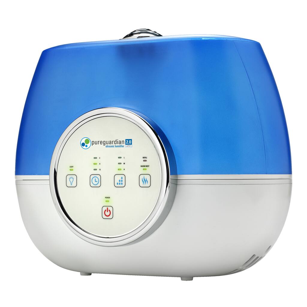PureGuardian AR 120-Hour Ultrasonic Warm and Cool Mist Humidifier with Aromatherapy, 2-Gallons