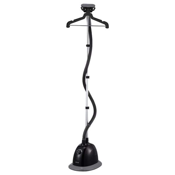 Salav Gs34-bj Performance Garment Steamer with 360 Swivel Multi-Hook Hanger Black