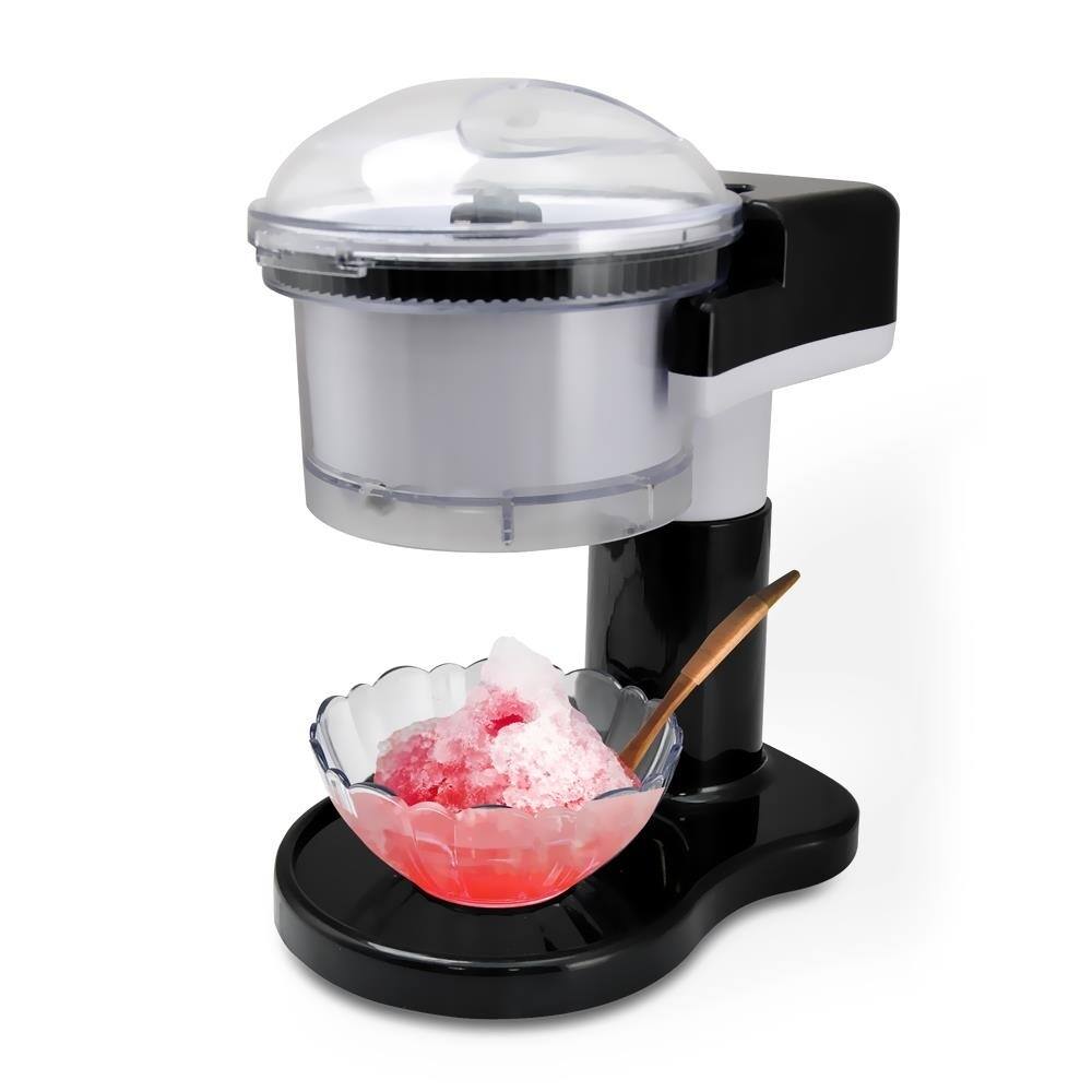 NutriChef PKIS11 Red Electric Ice Shaver/Snow Cone Machine/Shaved Ice Maker