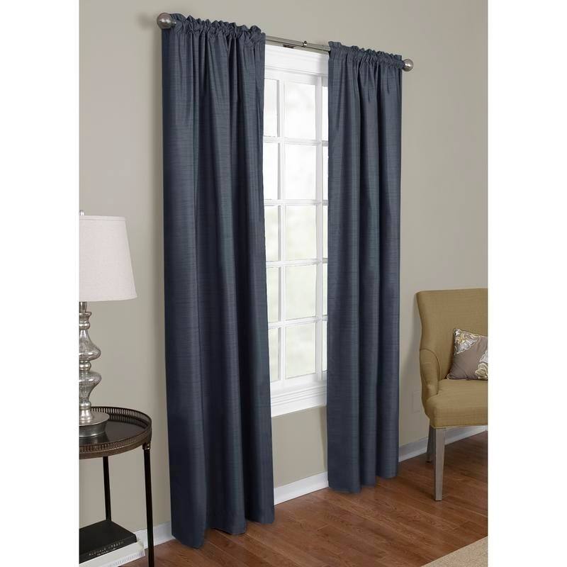 Maytex Josephine Faux Silk Thermal Shield Panel Pair - 40 x 84 - 40 x 84