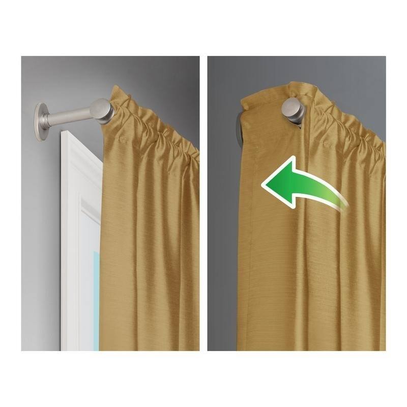 Maytex Josephine Faux Silk Thermal Shield Panel Pair - 40 x 84 - 40 x 84