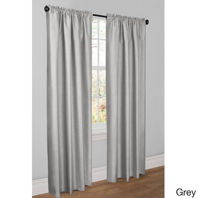 Maytex Josephine Faux Silk Thermal Shield Panel Pair - 40 x 84 - 40 x 84