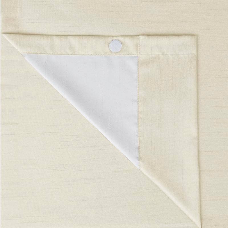 Maytex Josephine Faux Silk Thermal Shield Panel Pair - 40 x 84 - 40 x 84