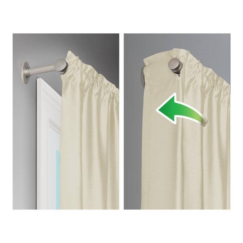 Maytex Josephine Faux Silk Thermal Shield Panel Pair - 40 x 84 - 40 x 84