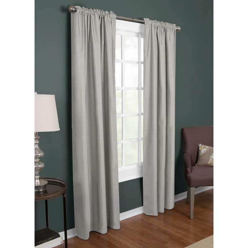 Maytex Josephine Faux Silk Thermal Shield Panel Pair - 40 x 84 - 40 x 84