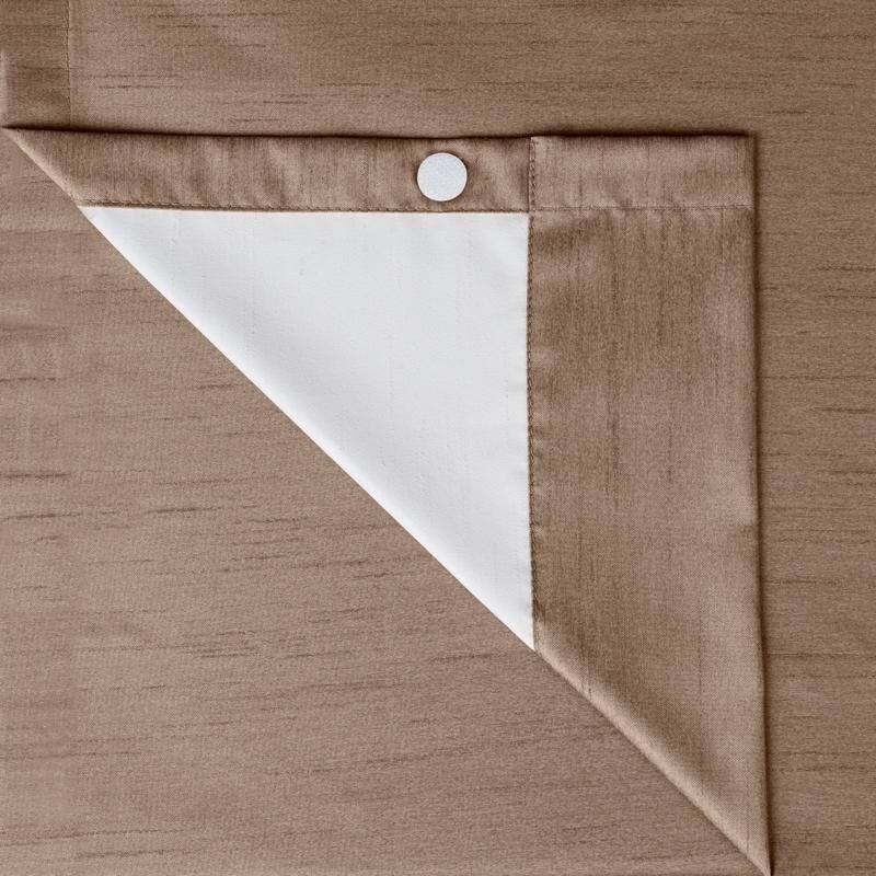Maytex Josephine Faux Silk Thermal Shield Panel Pair - 40 x 84 - 40 x 84