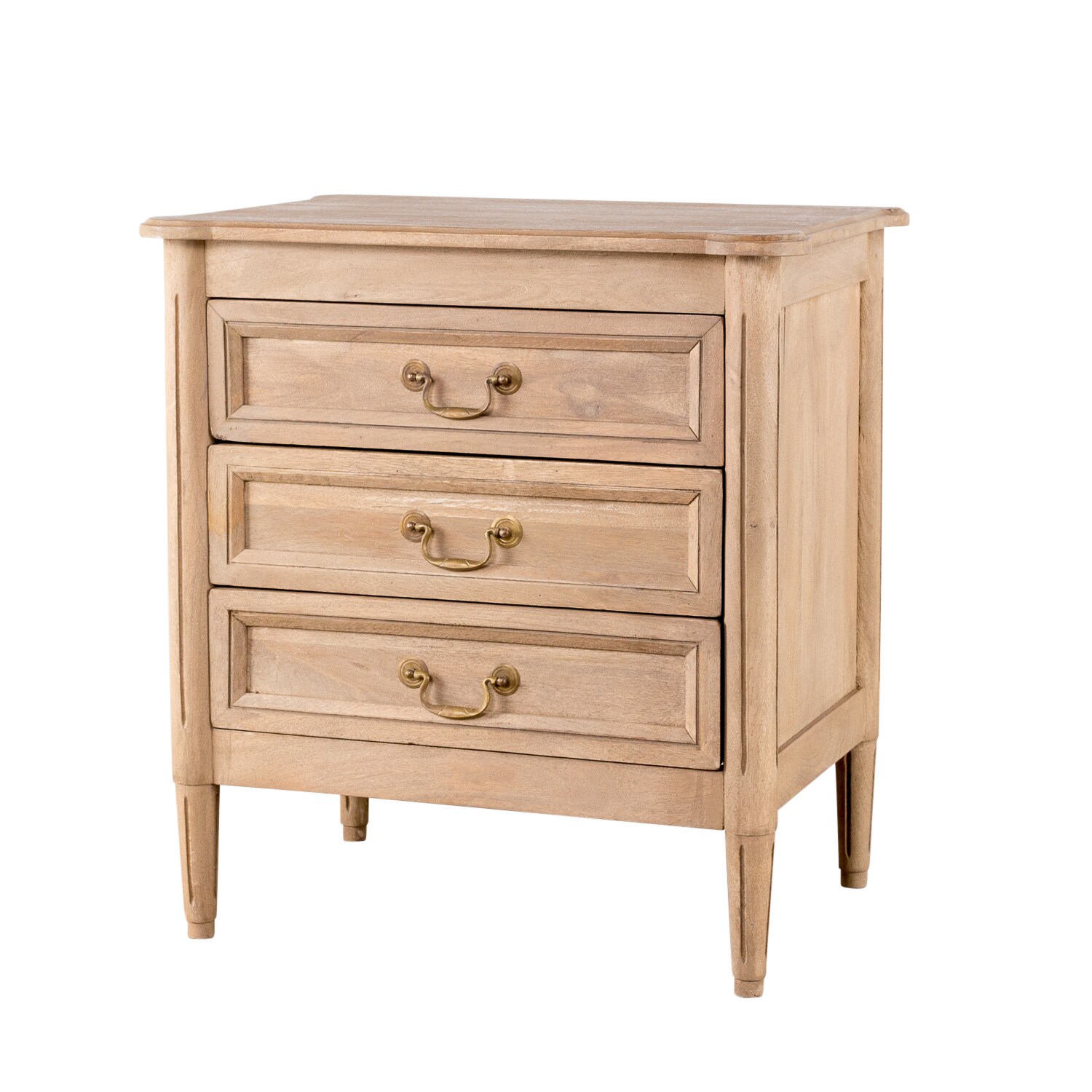Shop Black Friday Deals On Handmade Classically Detailed Mango Wood Nightstand India Overstock 10812821