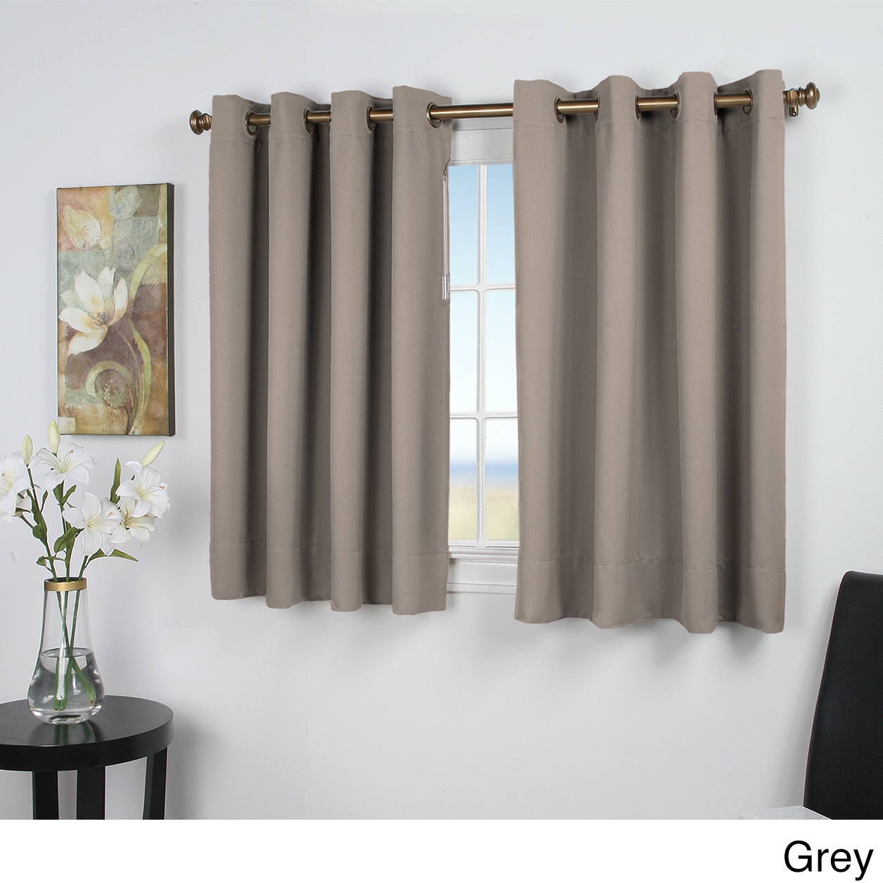 45 inch long cafe curtains