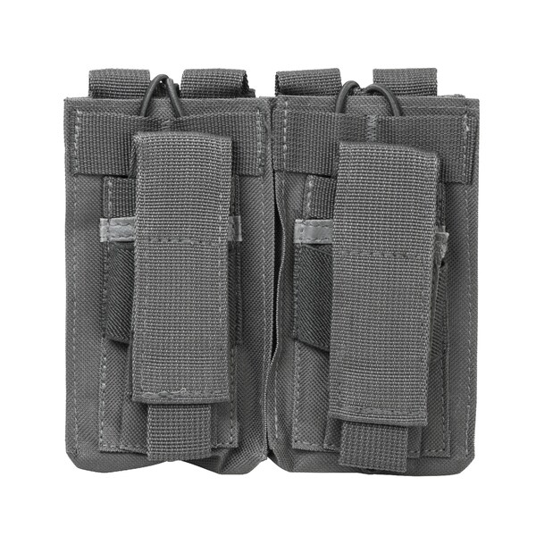 NcStar AR Double Mag Pouch Urban Gray