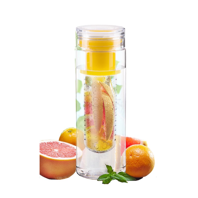 InFuzeH20 Fruit-Infuser Water Bottle - Yellow