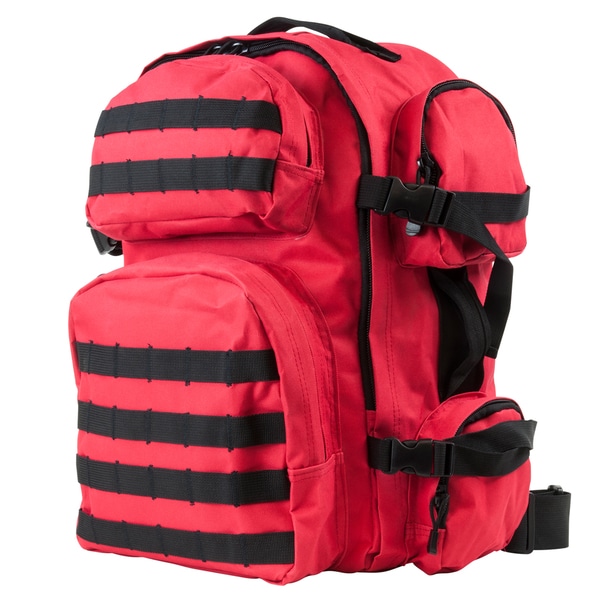 NcStar Tactical Backpack Red w/Black Trim
